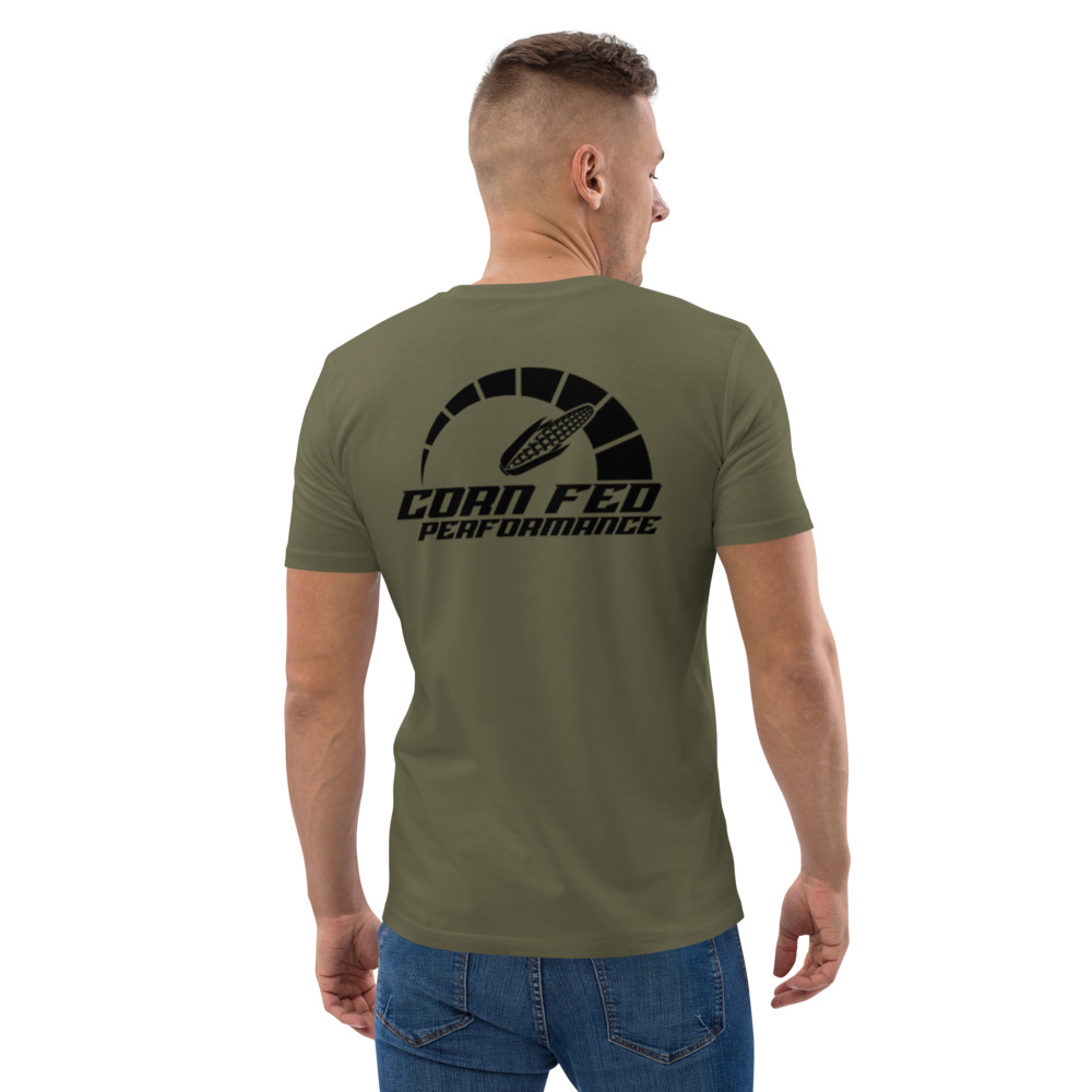 Men's short sleeve Corn Fed Performance shirt Army Green