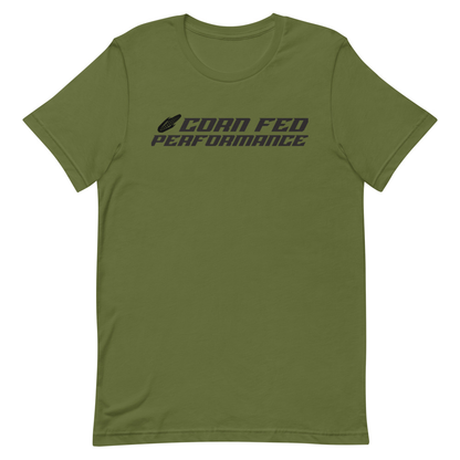 Men's short sleeve Corn Fed Performance shirt Army Green