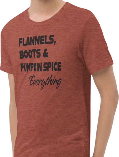 Short sleeve Fall themed shirt