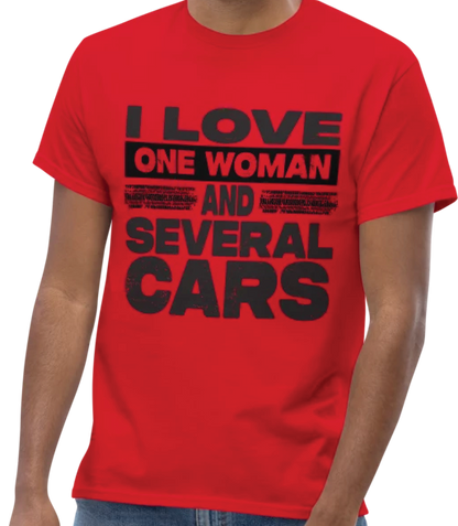 Short sleeve shirt with Custom Cars print