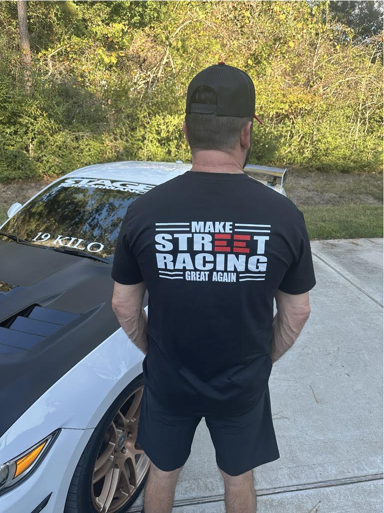 Short sleeve Street Racing Print