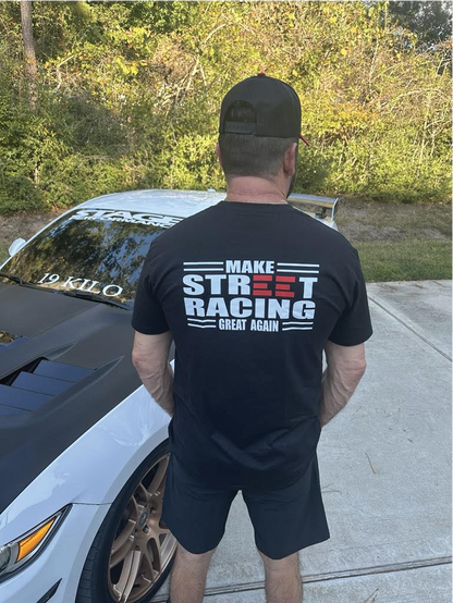 Short sleeve Street Racing Print