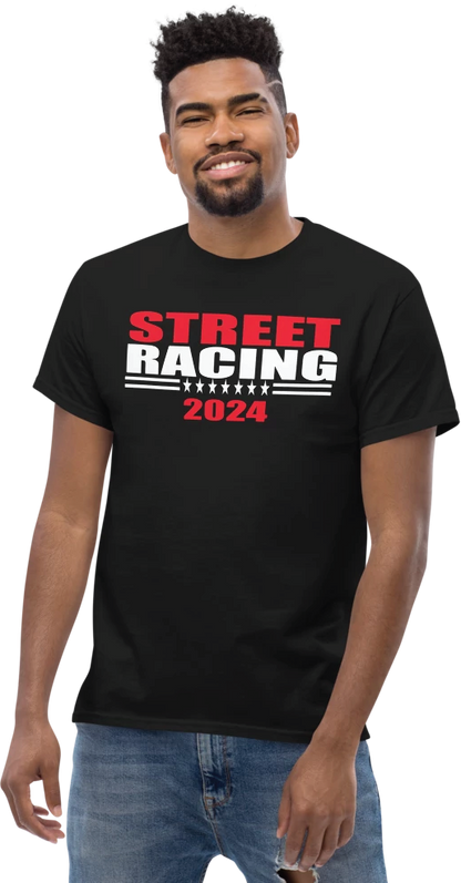 Short sleeve Street Racing Print