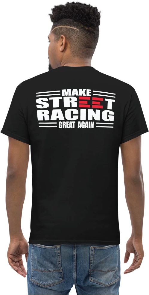 Short sleeve Street Racing Print