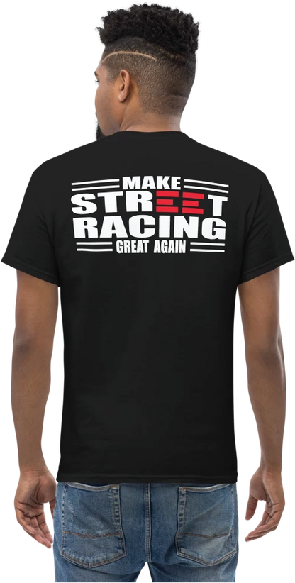 Short sleeve Street Racing Print