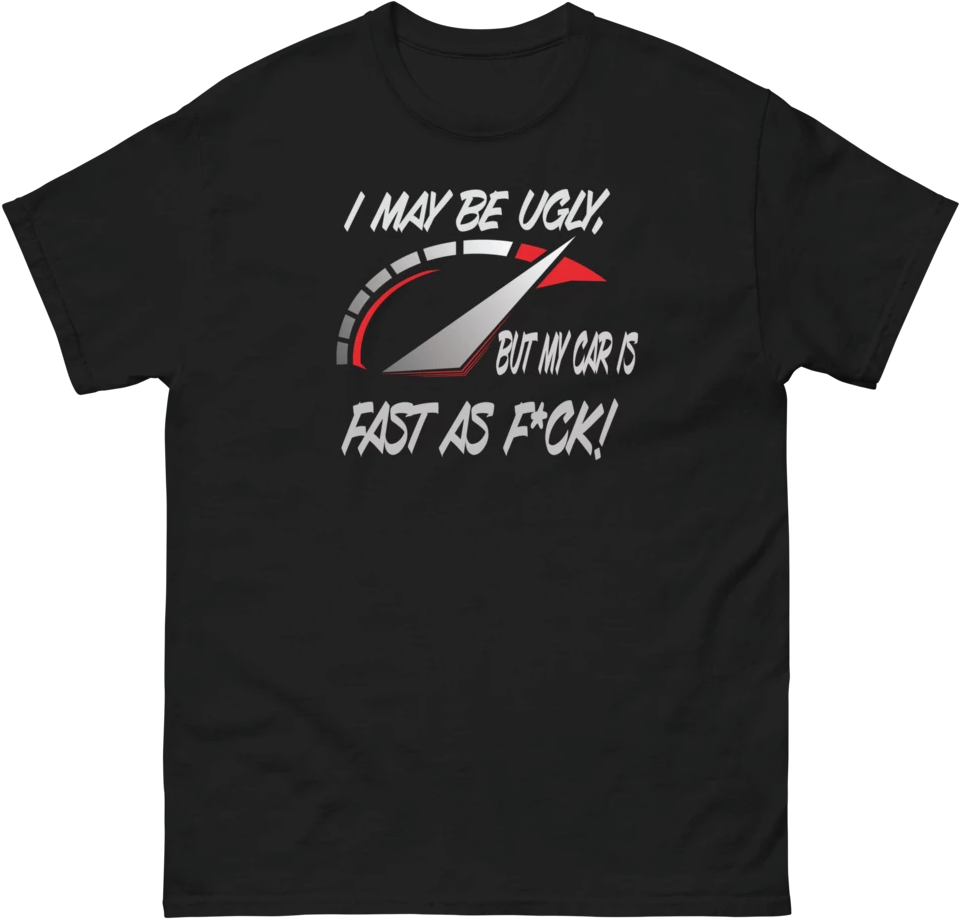 Funny Ugly fast short sleeve shirt