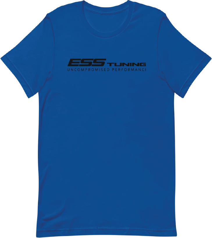 Men's short sleeve ESS Tuning navy blue shirt