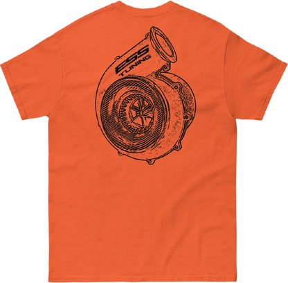 Men's short sleeve orange ESS Tuning shirt