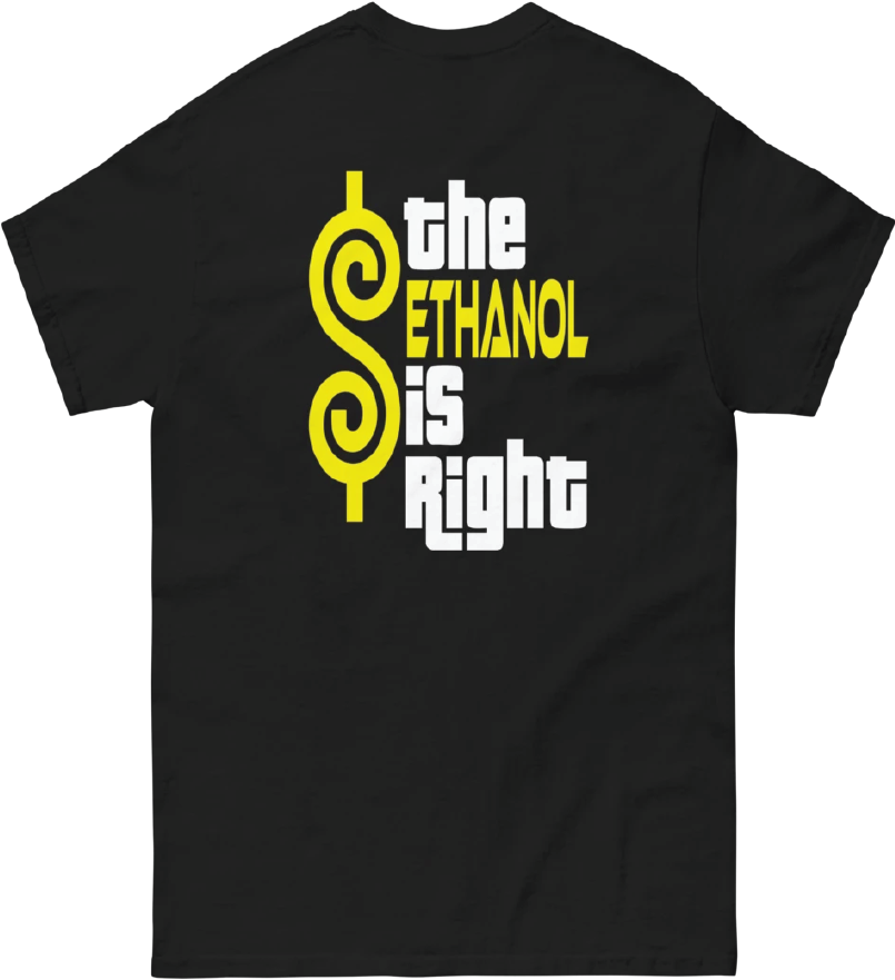 Short sleeve Ethanol is right shirt