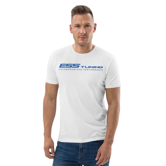 Men's short sleeve white ESS Tuning shirt