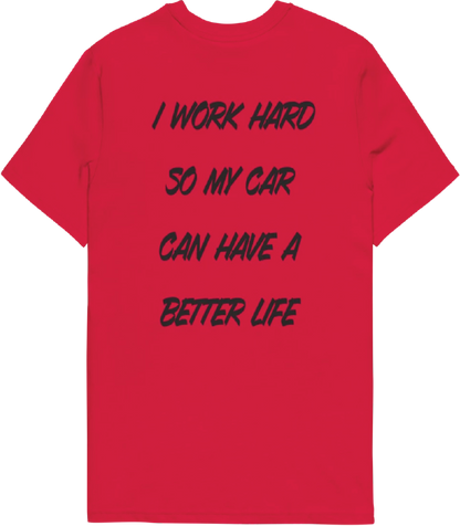 I work hard T-shirt