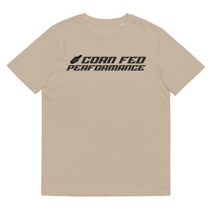 Men's short sleeve Corn Fed Performance shirt in Stone Grey