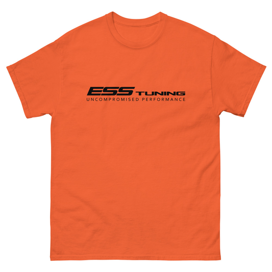 Men's short sleeve orange ESS Tuning shirt